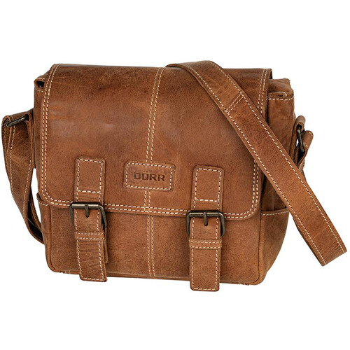 Dorr Leather Camera Bag (Small, Cognac)