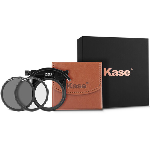 Kase Tele Drop-In Filter Kit for NIKKOR Z 800mm f/6.3 VR S, 600mm f/4 TC VRS & 400mm f/2.8 TC VR S Lenses (ND8 and CPL Filters, Magnetic Holder)