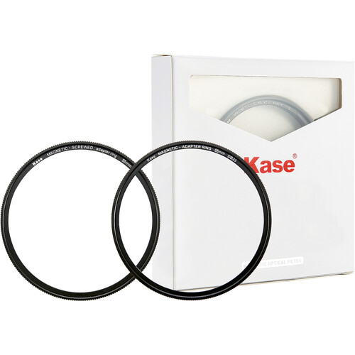 Kase DIY Magnetic Screw-In Adapter Ring Kit (55mm)