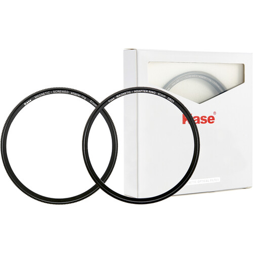 Kase DIY Magnetic Screw-In Adapter Ring Kit (62mm)