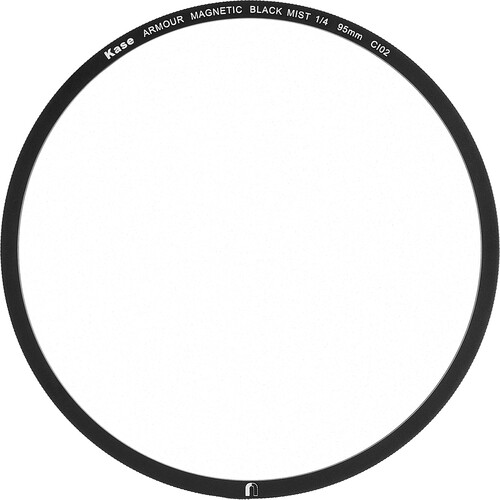 Kase Armour Round Black Mist Magnetic Filter (95mm, Grade 1/4)