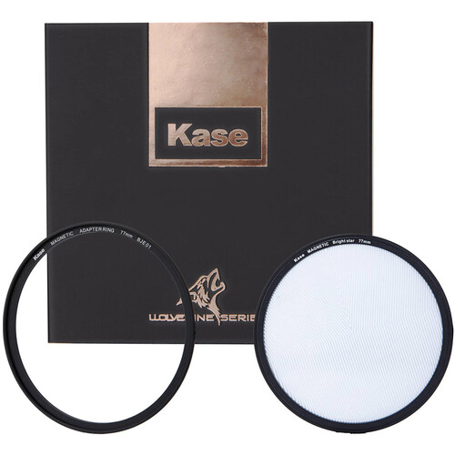 Kase Wolverine ND64 Magnet-Filter – 6 Blendenstufen, Magnetischer Adapter 77 Mm, Stoßfestes Optisches Glas