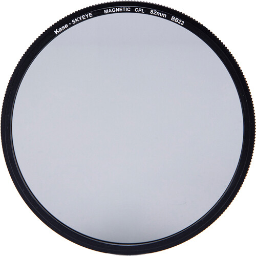 Kase Skyeye Magnetic Circular Polarizer Filter with Magnetic Adapter Ring (82mm)
