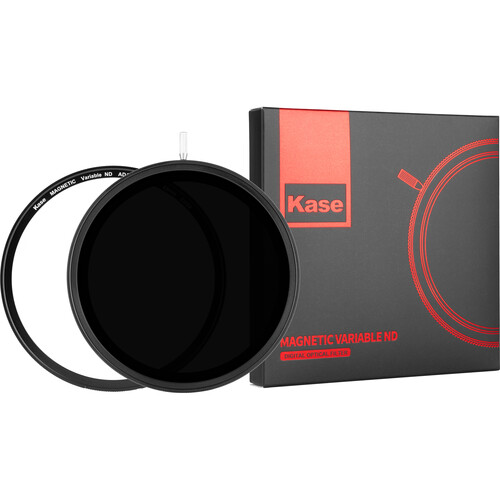 Kase Wolverine Magnetic Variable ND Filter with Adapter Ring, Gen 2 (82mm, 1.5 to 10-Stop)
