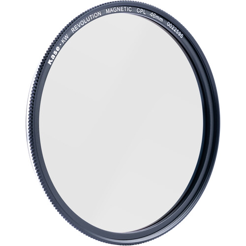 Kase KW Revolution Plus Magnetic CPL Filter (Silver Ring, 46mm)