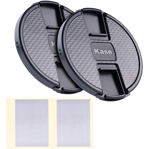 Kase Snap-On Lens Cap (77mm, 2-Pack)