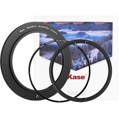 Kase 67-82mm Magnetic Step Up Adapter Ring