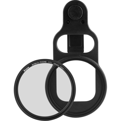 Kase 58mm Smartphone Magnetic CPL + iPhone Clip