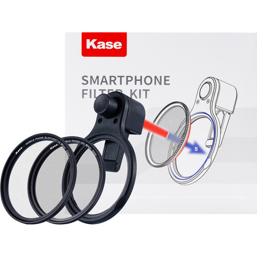 Kase 67mm Smartphone Magnetic 2 in 1 Set (CPL+Black Mist 1/4+ magnetic clip)
