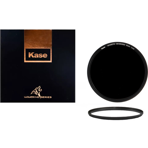 Kase Wolverine Magnetic Solid ND Filter with Lens Adapter Ring (77mm, 15-Stop)