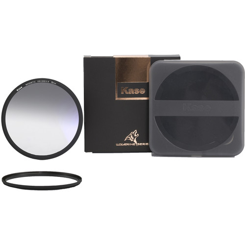 Kase Wolverine Magnetic Soft-Edge Graduated ND Filter with Lens Adapter Ring (72mm, 3-Stop)