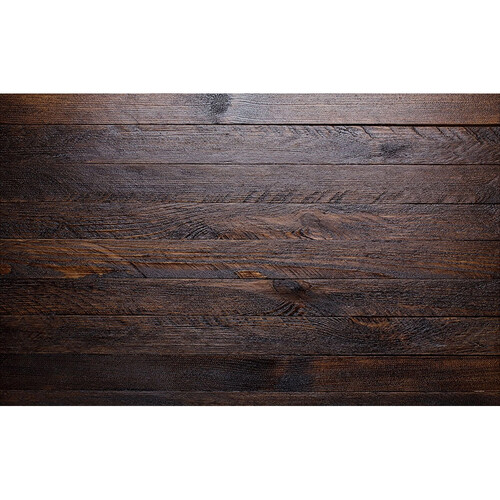 Kate Backdrop Dark Wood Barn Rubber Floor Mat (8 x 4.8')