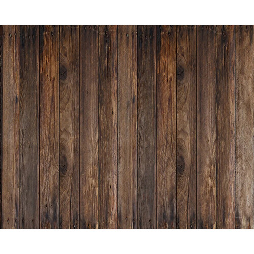 Kate Backdrop Retro Brown Wood Rubber Floor Mat (5 x 4')