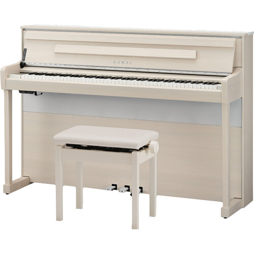 Kawai CA901 Console Digital Piano with Matching Bench (White Maple)