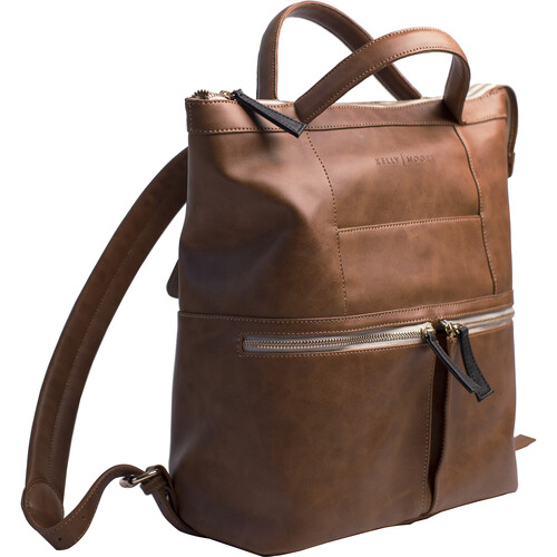 chils and moore leather backpack Cognac Grain Leather Made from the highest Crews Leather Backpack - Titan