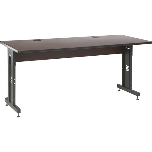 Kendall Howard Advanced Classroom Training Table (72" Wide x 30" Deep, Mahogany)