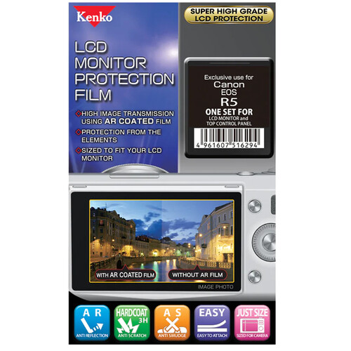 Kenko LCD Monitor Protection Film for the Canon EOS R5 Camera