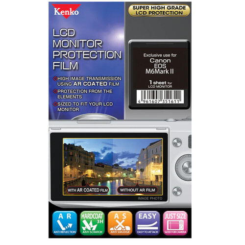 Kenko LCD Monitor Protection Film for the Canon EOS M6 Mark II Camera