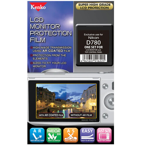 Kenko LCD Monitor Protection Film for the Nikon D780 Camera
