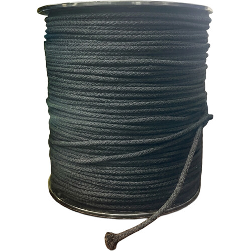 Kennedy Webster Electric Tie Line Rope (1/8", 1000', Black)