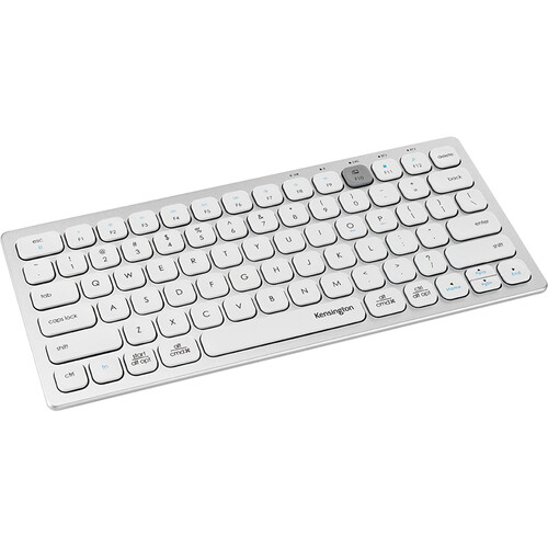 Kensington Multi-Device Dual Wireless Compact Keyboard (Silver)