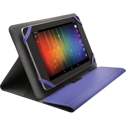 Kensington Portafolio Fit Universal Folio Case for 7-8" Tablets (Purple)