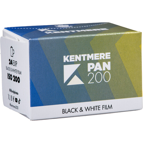 Kentmere PAN 200 Black & White Negative Film (35mm Roll Film, 24 Exposures)