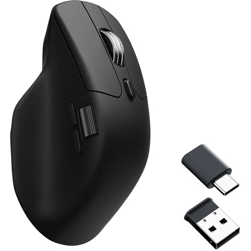 Keychron M6 Ultra Silent Wireless Mouse (1K Polling, Black)