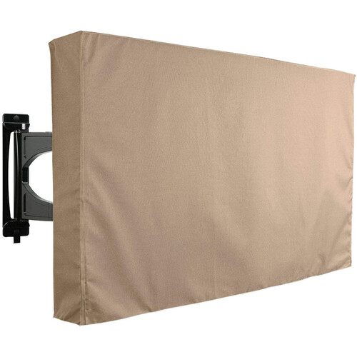 KHOMO GEAR Outdoor TV Cover for 36 to 38" Outdoor TVs (Brown)