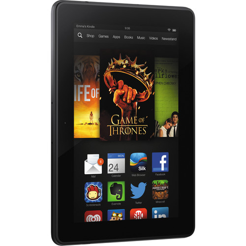 Kindle 16GB Fire HDX 7" Tablet (Without Special Offers Advertisements)