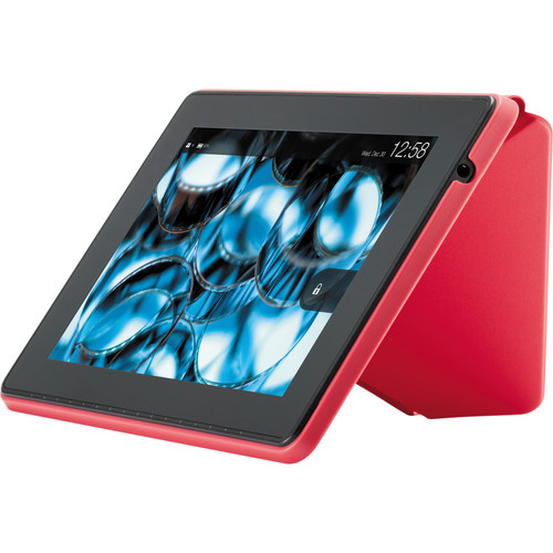 Kindle Fire HDX Standing Polyurethane Origami Case (Pink)