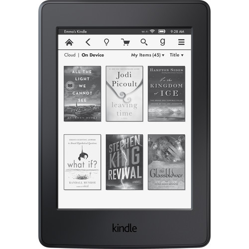 Kindle Paperwhite 6" eReader (Special Offers & Advertisements, Black, 2015 Version)