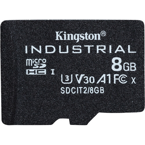 Kingston 8GB Industrial UHS-I microSDHC Memory Card