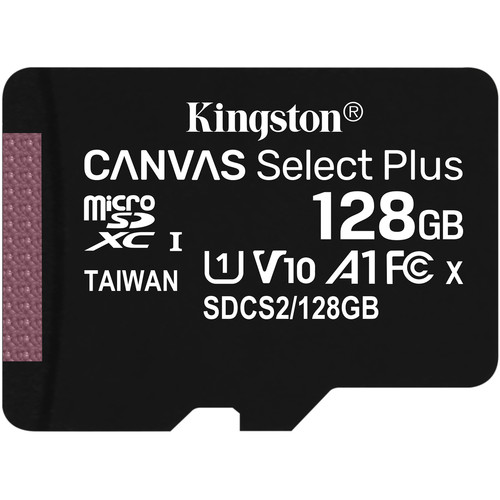 Kingston 128GB Canvas Select Plus UHS-I microSDXC SDCS2/128GBSP