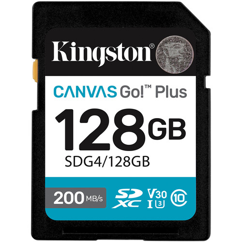 その他 Kingston SDXC UHS-II 128GB Kingston 128GB Canvas Go! Plus UHS-I SDXC Memory Card SDG4/128GB