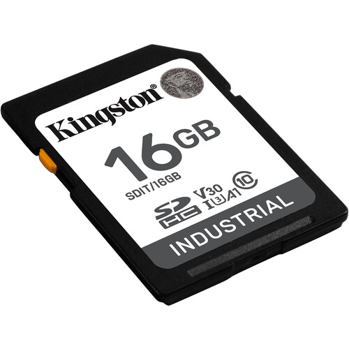 Kingston 16GB Industrial UHS-I SDHC Memory Card