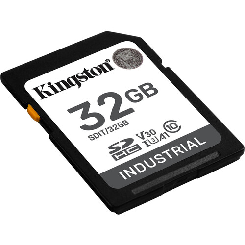 Kingston 32GB Industrial UHS-I SDHC Memory Card