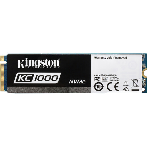 Kingston 480GB KC1000 NVMe PCIe M.2 SSD