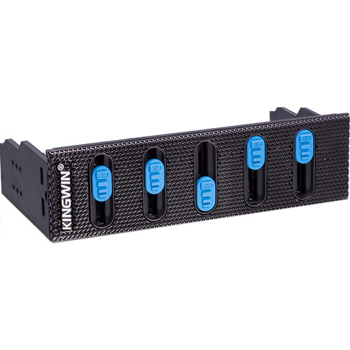 Kingwin 5-Channel Multi-Fan Controller for 5.25" Bay