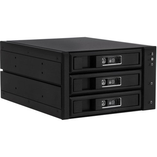 Kingwin KM Series Aluminum SATA Mobile Rack for 3x 3.5" HDDs / 2.5" SSDs