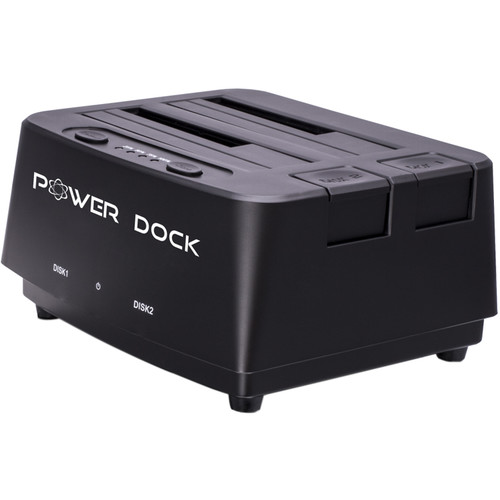Kingwin USB 2.0 2-Port Power Dock for 2.5"/3.5" SATA HDD/SSD