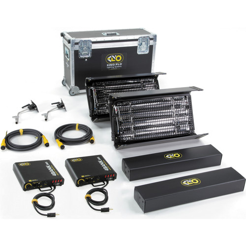 Kino Flo Interview DMX 2' 4Bank Two Light Kit (Europlug)