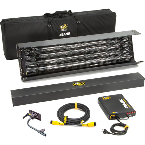 Kino Flo 4' 4-Bank Kit with Soft Case KIT-484B-230U B&H Photo