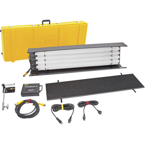 Kino Flo FreeStyle T44 LED DMX 1-Light Kit with Travel Case