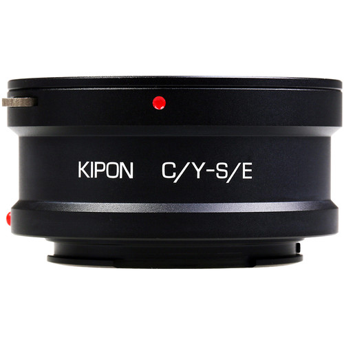 KIPON Lens Mount Adapter for Contax/Yashica-Mount Lens to Sony E-Mount Camera