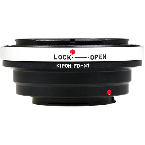 KIPON Lens Mount Adapter for Canon FD-Mount Lens to Nikon N1-Mount Camera