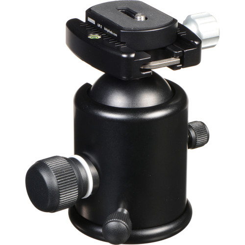 Kirk BH-1 Ballhead with Quick Release - Supports 50 lbs (22.6kg)