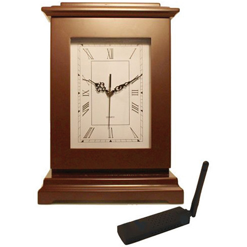 KJB Security Products C12847 SleuthGear Rectangle Clock Covert Camera (NTSC)