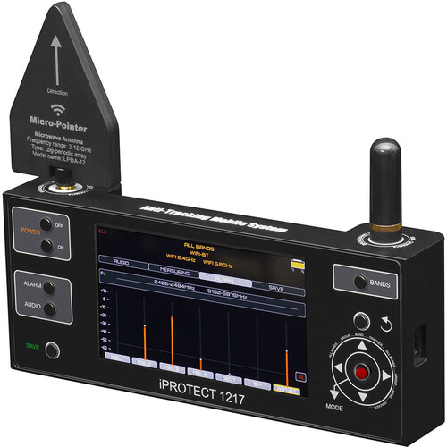 KJB Security Products DD1217 iProtect Multi-Channel Wireless Detector