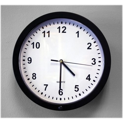 KJB Security Products SC7037 Wall Clock Camera Indoor Covert Color Camera with Wireless Transmitter (NTSC)